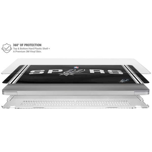 NBA San Antonio Spurs Jersey MacBook Air 15in (2023-2025) Case plus Skin