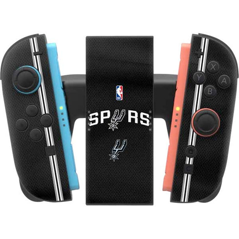 NBA San Antonio Spurs Jersey Nintendo Switch 2 (2025) Joy-Con Controller Skin