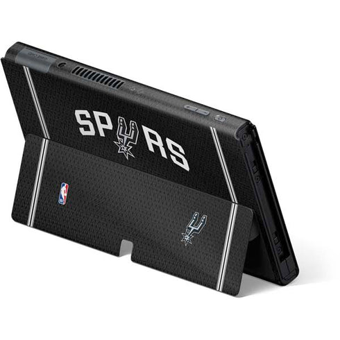 NBA San Antonio Spurs Jersey Nintendo Switch OLED (2021) Skin