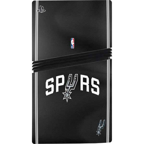 NBA San Antonio Spurs Jersey PS5 Pro Disk Console Skin