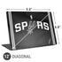 NBA San Antonio Spurs Jersey Universal Laptop 12in (9.8 x 6.8in) Skin