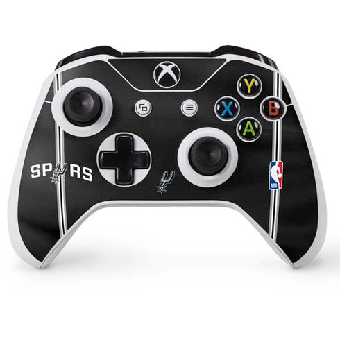 NBA San Antonio Spurs Jersey Xbox One S Console and Controller Bundle Skin