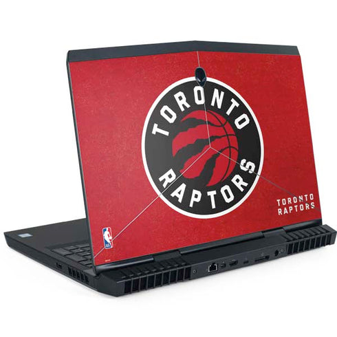 NBA Toronto Raptors Distressed Dell Alienware Skin