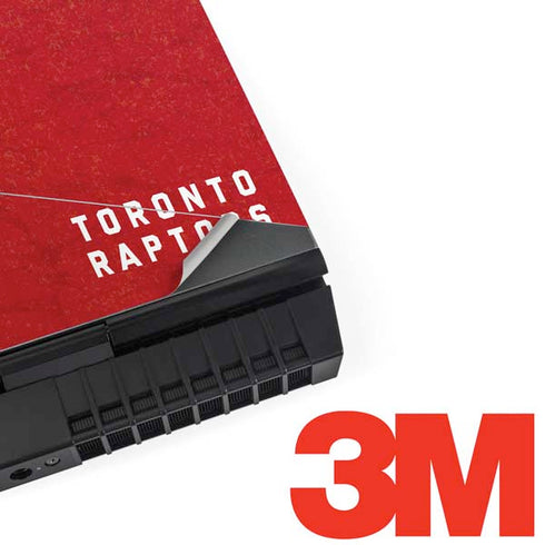 NBA Toronto Raptors Distressed Dell Alienware Skin