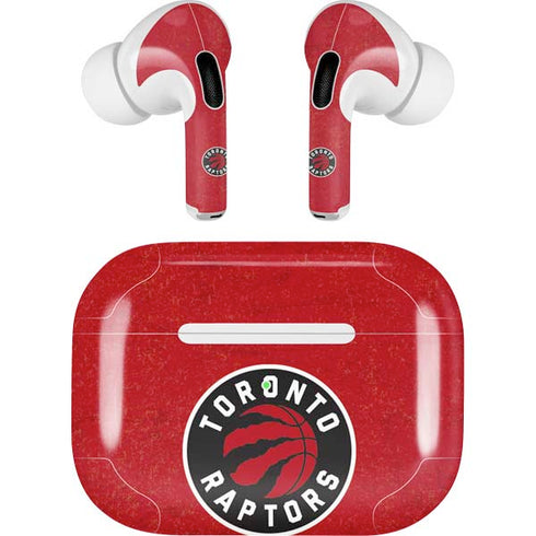 NBA Toronto Raptors Distressed Apple AirPods Pro Skin