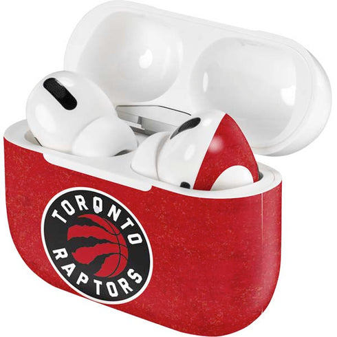 NBA Toronto Raptors Distressed Apple AirPods Pro Skin