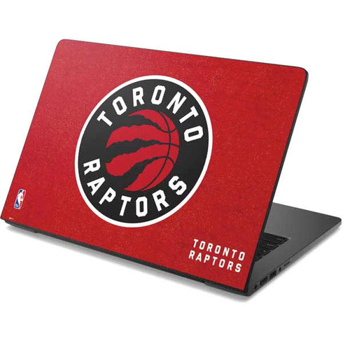 NBA Toronto Raptors Distressed Dell Chromebook Skin