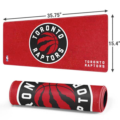 NBA Toronto Raptors Distressed Gaming Mouse Pad