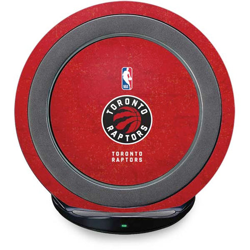 NBA Toronto Raptors Distressed Fast Charge Wireless Charging Stand Skin