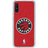 NBA Toronto Raptors Distressed Galaxy A10e Clear Case