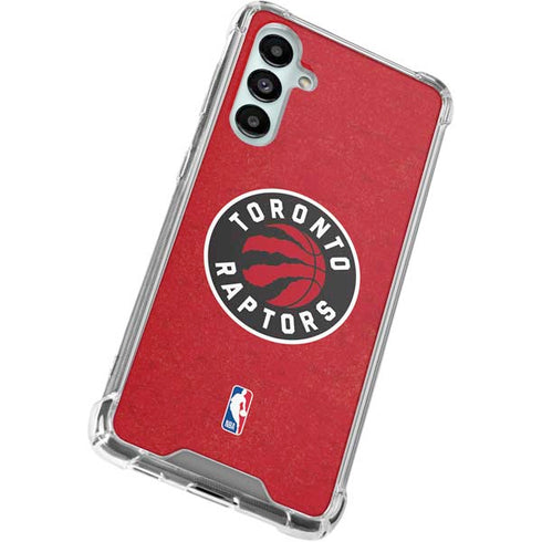 NBA Toronto Raptors Distressed Galaxy A16 5G Clear Case