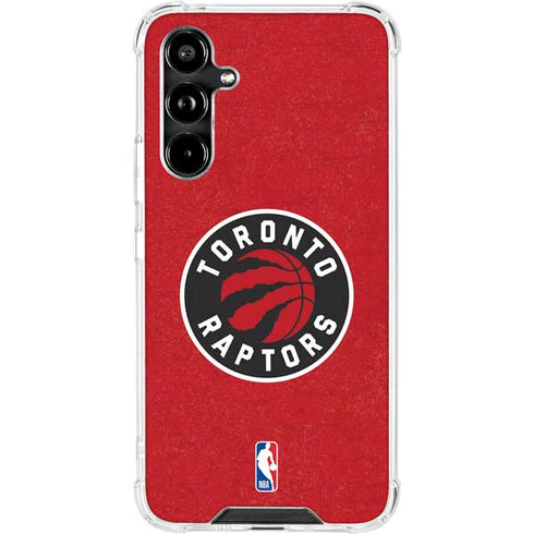 NBA Toronto Raptors Distressed Galaxy A54 5G Clear Case