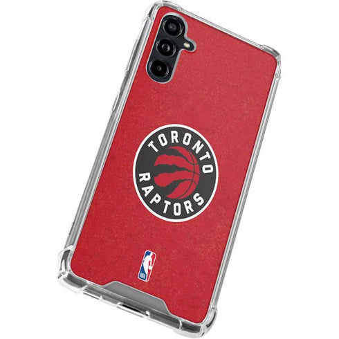 NBA Toronto Raptors Distressed Galaxy A54 5G Clear Case