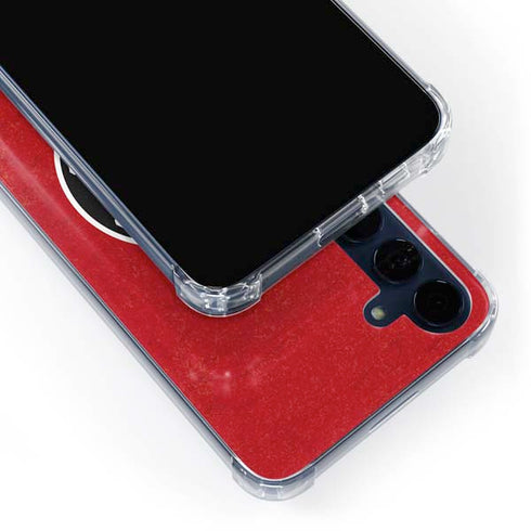 NBA Toronto Raptors Distressed Galaxy A55 5G Clear Case