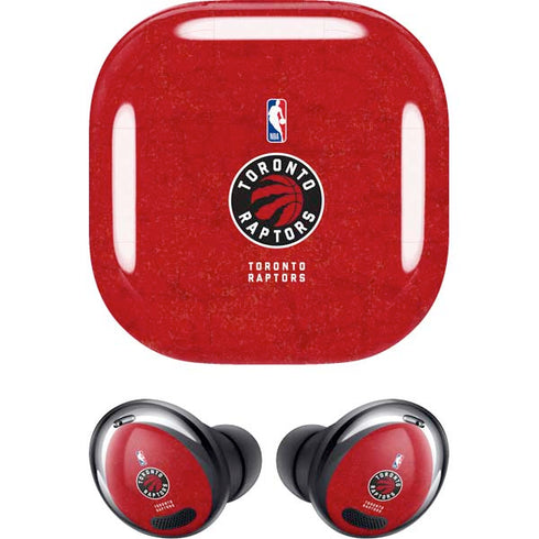 NBA Toronto Raptors Distressed Galaxy Buds Pro Skin