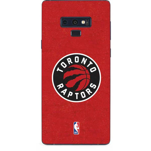 NBA Toronto Raptors Distressed Galaxy Note 9 Skin