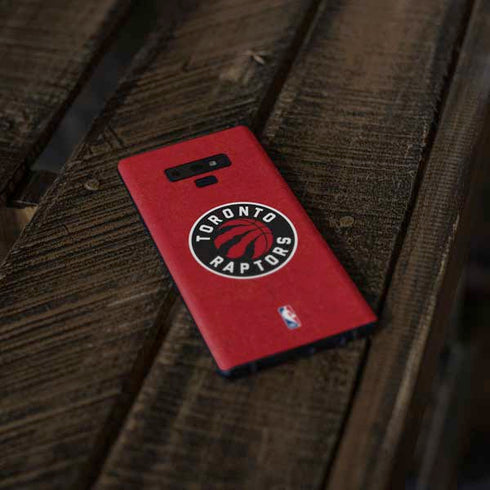 NBA Toronto Raptors Distressed Galaxy Note 9 Skin