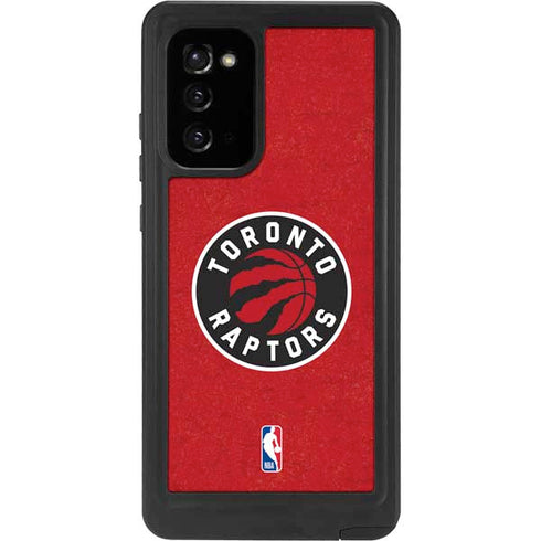 NBA Toronto Raptors Distressed Galaxy Note20 5G Waterproof Case