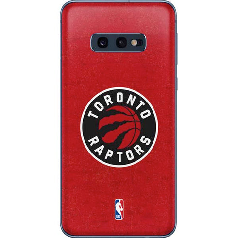NBA Toronto Raptors Distressed Galaxy S10e Skin