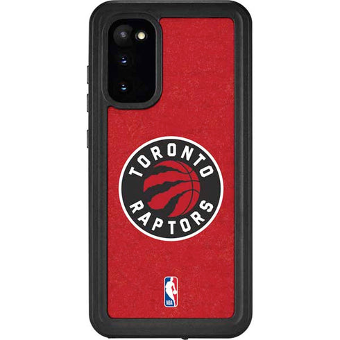 NBA Toronto Raptors Distressed Galaxy S20 Waterproof Case