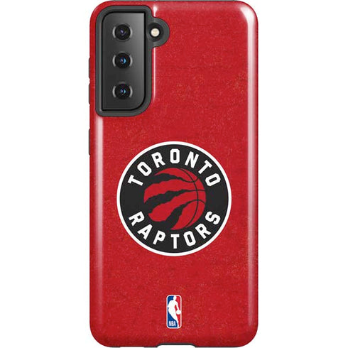 NBA Toronto Raptors Distressed Galaxy S21 5G Pro Case