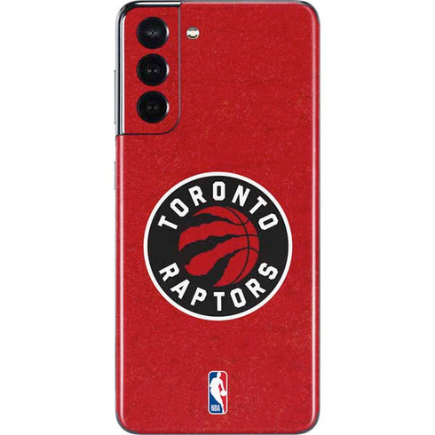 NBA Toronto Raptors Distressed Galaxy S21 5G Skin