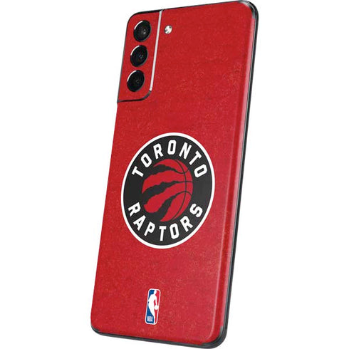 NBA Toronto Raptors Distressed Galaxy S21 5G Skin