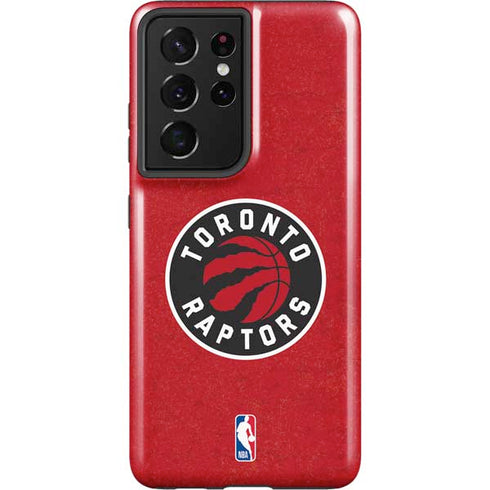 NBA Toronto Raptors Distressed Galaxy S21 Ultra 5G Pro Case
