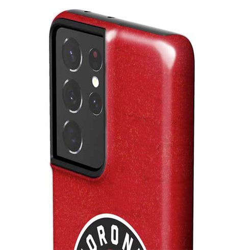 NBA Toronto Raptors Distressed Galaxy S21 Ultra 5G Pro Case
