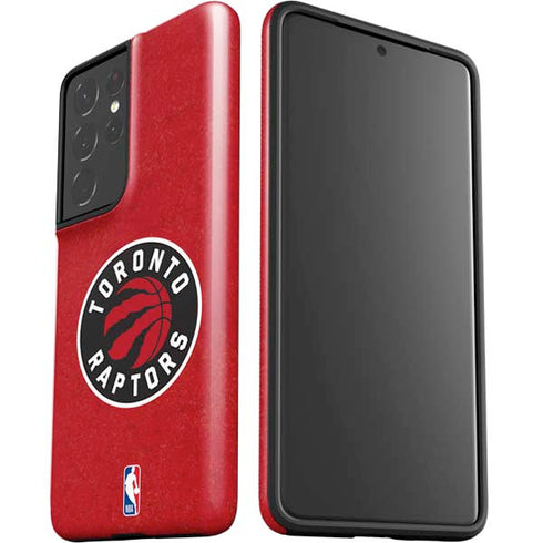 NBA Toronto Raptors Distressed Galaxy S21 Ultra 5G Pro Case