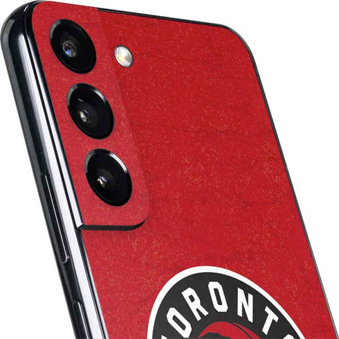 NBA Toronto Raptors Distressed Galaxy S22 Skin