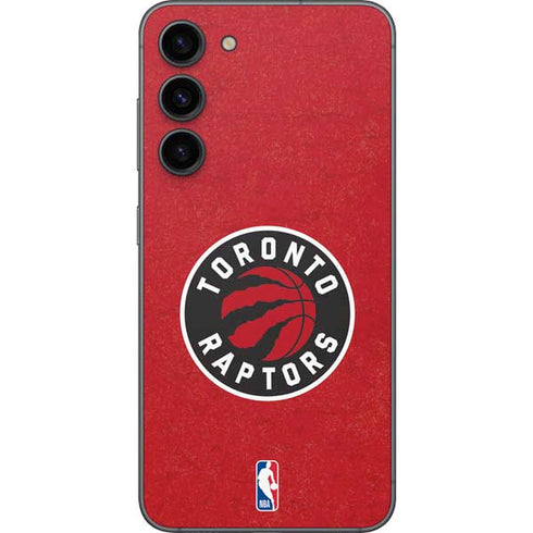 NBA Toronto Raptors Distressed Galaxy S23 FE Skin