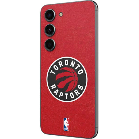 NBA Toronto Raptors Distressed Galaxy S23 Skin