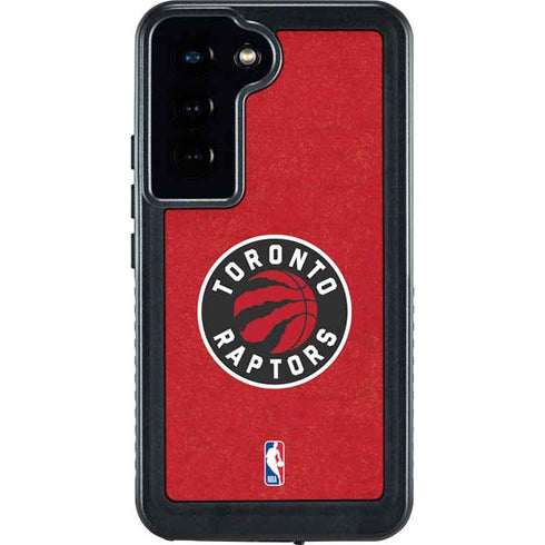 NBA Toronto Raptors Distressed Galaxy S23 Waterproof Case