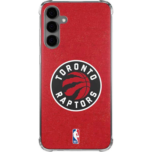 NBA Toronto Raptors Distressed Galaxy S24 Plus Clear Case