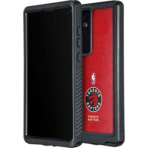 NBA Toronto Raptors Distressed Galaxy S24 Ultra Waterproof Case