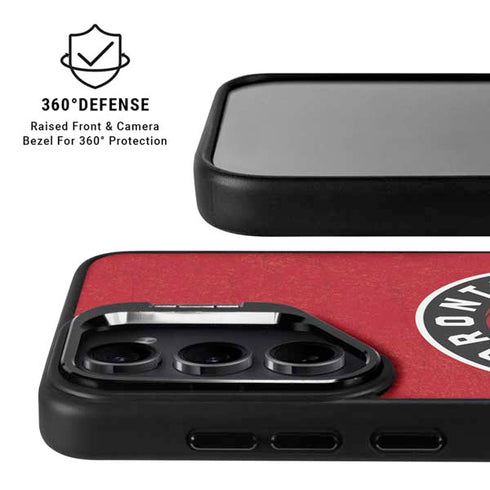 NBA Toronto Raptors Distressed Galaxy S25 Kickstand Case