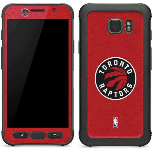 NBA Toronto Raptors Distressed Galaxy S7 Active Skin