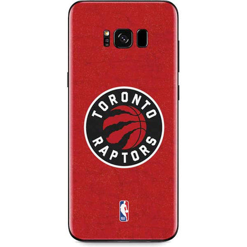 NBA Toronto Raptors Distressed Galaxy S8 Skin