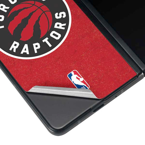 NBA Toronto Raptors Distressed Galaxy Z Fold3 5G Skin
