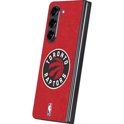 NBA Toronto Raptors Distressed Galaxy Z Fold5 5G Skin