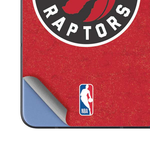 NBA Toronto Raptors Distressed Galaxy Z Fold5 5G Skin