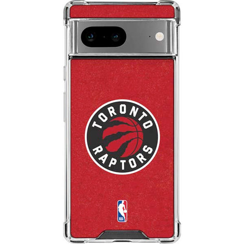 NBA Toronto Raptors Distressed Google Pixel 8a Clear Case
