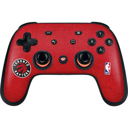 NBA Toronto Raptors Distressed Google Stadia Controller Skin