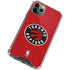 NBA Toronto Raptors Distressed iPhone 11 Pro Max Clear Case