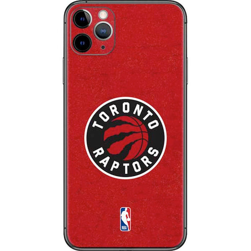 NBA Toronto Raptors Distressed iPhone 11 Pro Max Skin