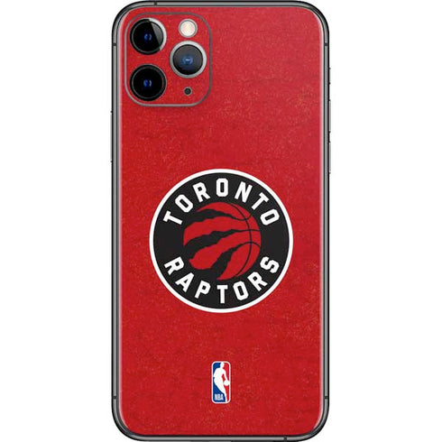NBA Toronto Raptors Distressed iPhone 11 Pro Skin