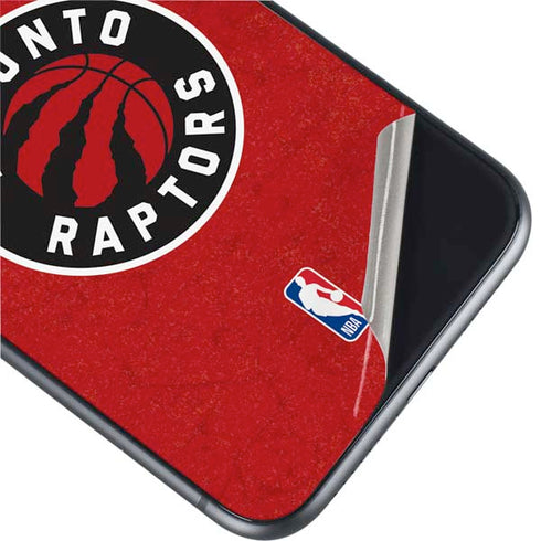 NBA Toronto Raptors Distressed iPhone 11 Skin