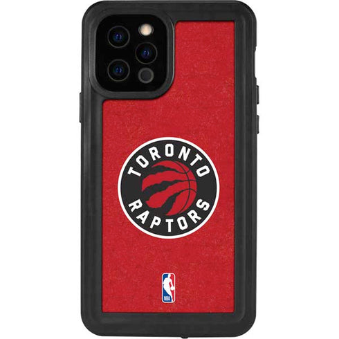 NBA Toronto Raptors Distressed iPhone 12 Pro Waterproof Case