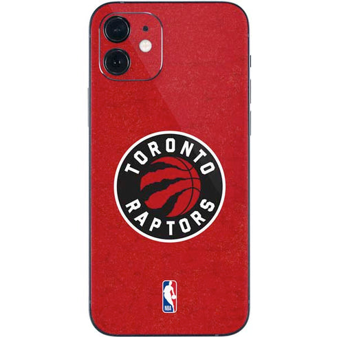 NBA Toronto Raptors Distressed iPhone 12 Skin